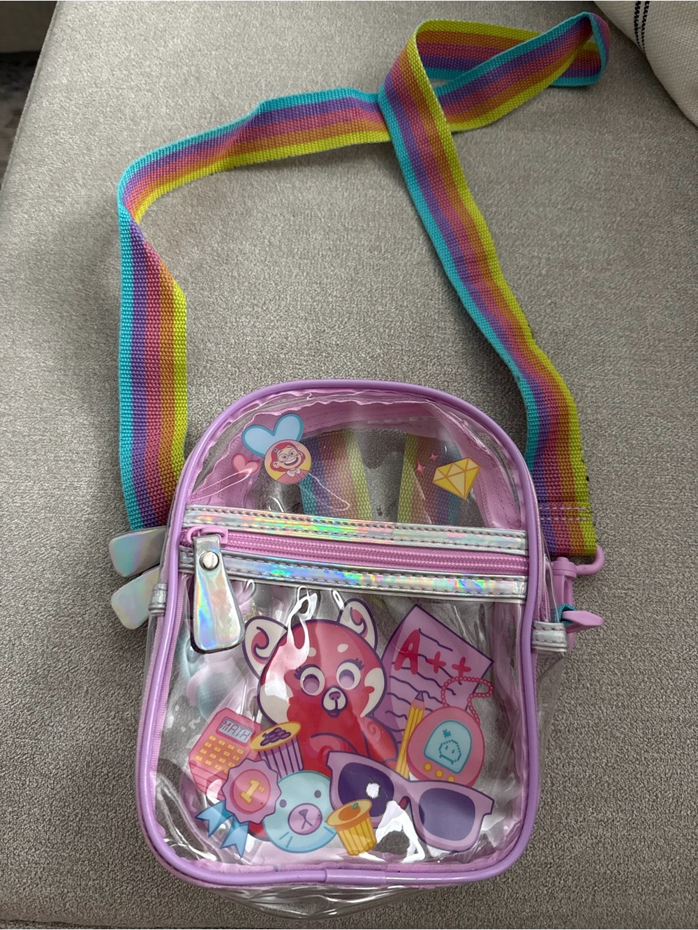 Turning Red Crossbody bag